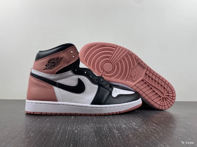 Reps TBK Jordan Rust Air Pink Retro 861428-101 1 Og Nrg High 0726